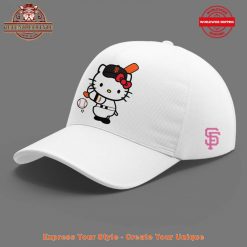 San Francisco Giants x Hello Kitty Night Special White Hoodie