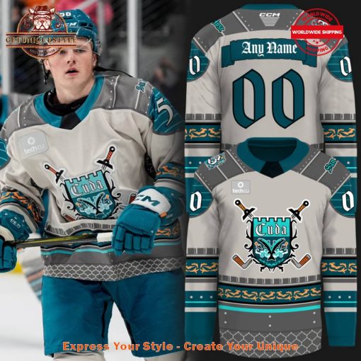 San Jose Barracuda Renaissance Night Hockey Jersey