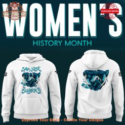 San Jose Sharks Women’s History Night Limited Edition Hoodie