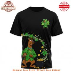 ScoobyDoo Mystery RuhRoh Black Shirt