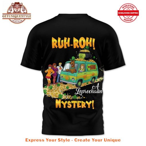 Scooby-Doo Mystery Ruh-Roh Black Shirt