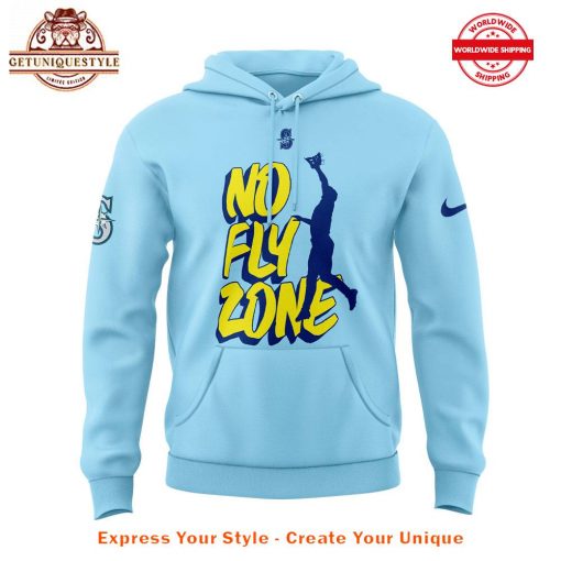 Seattle Mariners Julio Rodríguez Iced Out No Fly Zone Hoodie