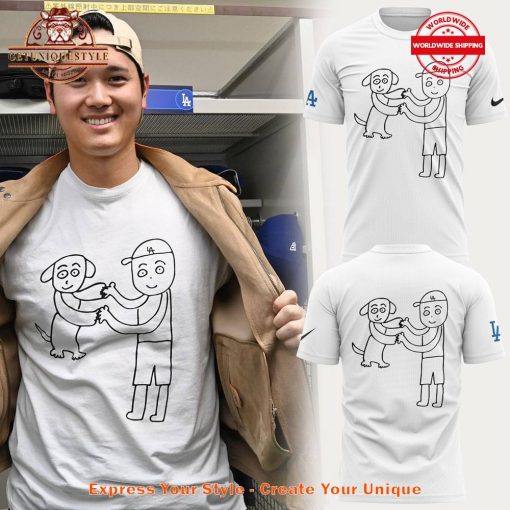 Shohei Ohtani x Decopin drawn by Kenta Maeda T-Shirt