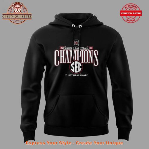 South Carolina Gamecocks Women’s SEC Champions 2025 Hoodie