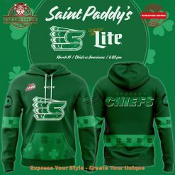 Spokane Chiefs Saint Paddy's Day 2025 Limited Edition Hoodie