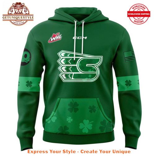 Spokane Chiefs Saint Paddy’s Day 2025 Limited Edition Hoodie