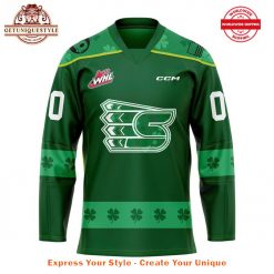 Spokane Chiefs Saint Paddys Day 2025 Special New Jersey