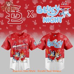 St Louis Cardinals Bluey Night 2025 Baseball Jersey