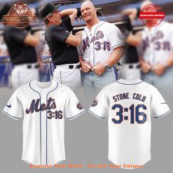 Steve Austin New York Mets Stone Cold 316 Baseball Jersey