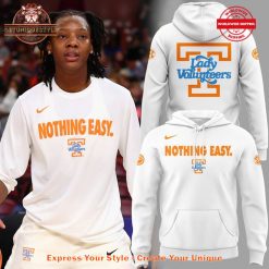 Tennessee Lady Volunteers Nothing Easy Special New Hoodie