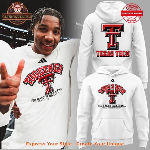 Texas Tech Red Raiders Together Special White Hoodie