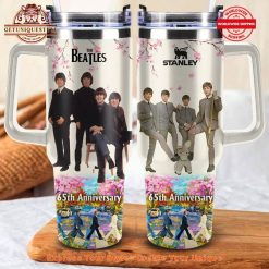 The Beatles 65th Anniversary 40oz Stanley Tumbler