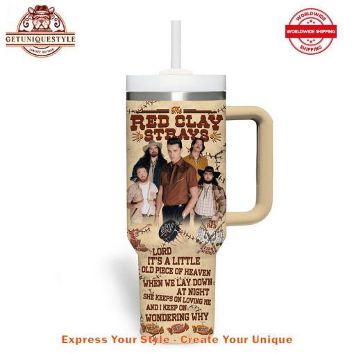 The Red Clay Strays Get Right 40oz Stanley Tumbler