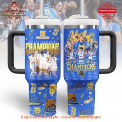 UCLA Bruins Basketball Big Ten Champions 2025 Stanley Tumbler