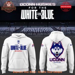 UConn Huskies For The White And Blue Hoodie