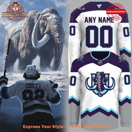 Utah Hockey Club Mammoths New Logo Hockey Jersey