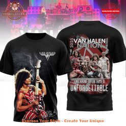 Van Halen Nation Tour 2025 Special New Black Shirt