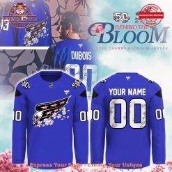 Washington Capitals 2025 Cherry Blossom Hockey Jersey