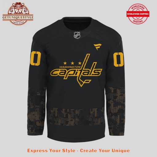 Washington Capitals Salute to Military 2025 Special Jersey