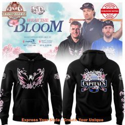 Washington Capitals Wear The Bloom Black Hoodie