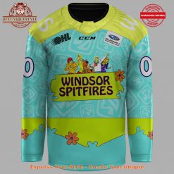 Windsor Spitfires Scooby Doo 2025 Custom Hockey Jersey