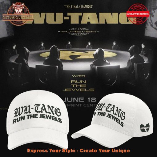 Wu-Tang Clan Run The Jewels 2025 White Cap