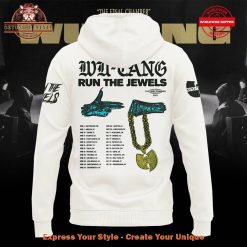 WuTang Clan Run The Jewels Tour 2025 Special White Hoodie