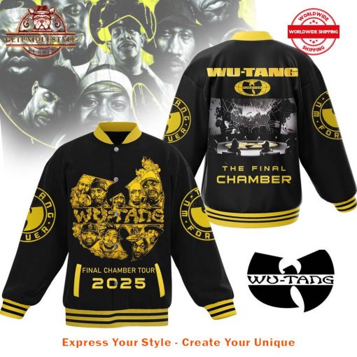 Wu-Tang Clan The Final Chambers Tour Special Edition Baseball Jacket