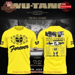 Wu-Tang Clan Tour 2025 Schedule Limited Edition T-Shirt