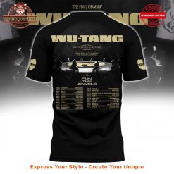 WuTang Clan Tour 2025 Schedule Limited Edition TShirt