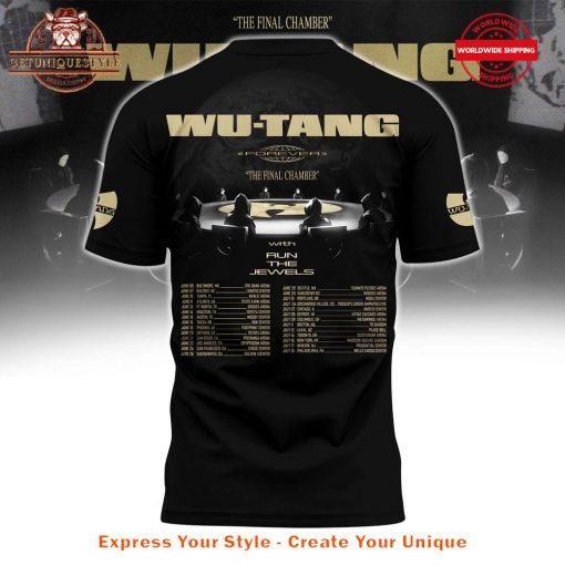 Wu-Tang Clan Tour 2025 Schedule Limited Edition T-Shirt