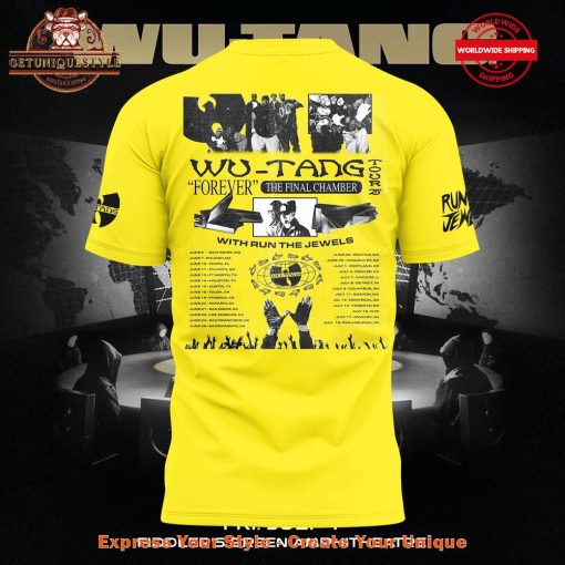 Wu-Tang Clan Tour 2025 Schedule Limited Edition T-Shirt